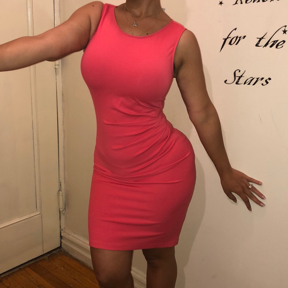 Pink Kenneth Cole pencil dress